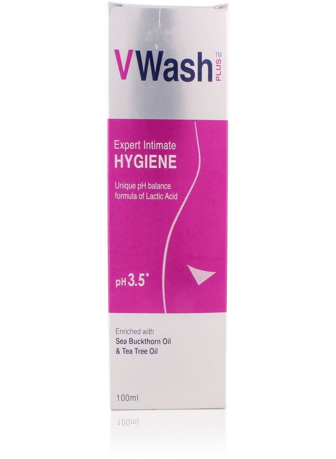 VWash V Wash Plus Expert Intimate Hygiene Liquid Wash - 100ml Bottle - Image 4